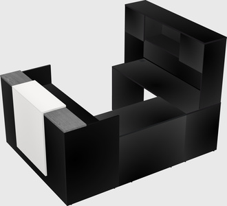 Modular reception desk