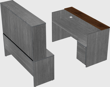 Modular reception desk