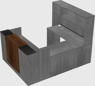 Modular reception desk