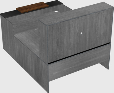 Modular reception desk