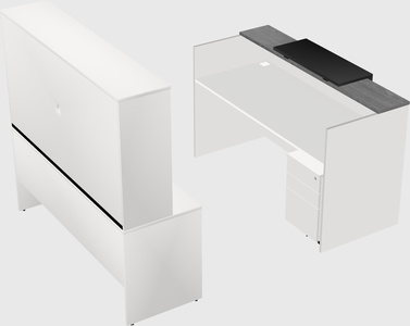 Modular reception desk