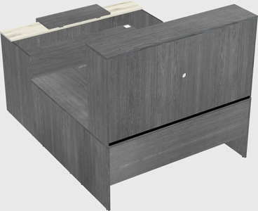 Modular reception desk