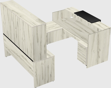 Modular reception desk