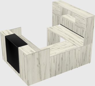 Modular reception desk