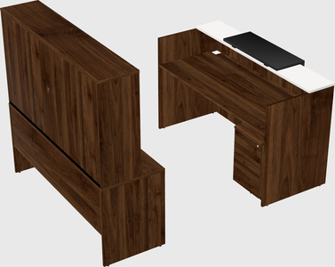 Modular reception desk