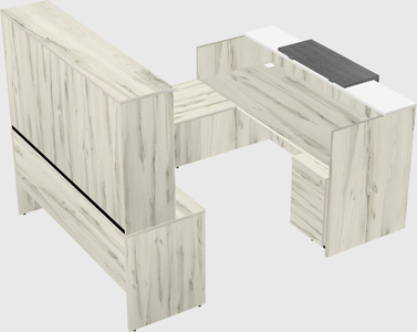 Modular reception desk