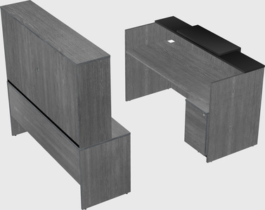 Modular reception desk