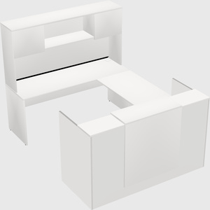 Modular reception desk