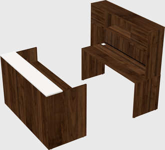 Modular reception desk