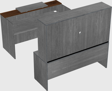 Modular reception desk