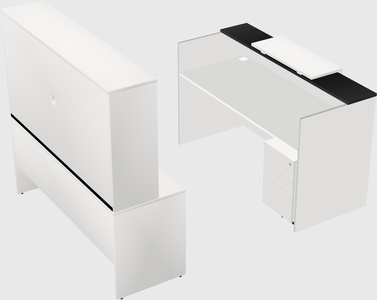 Modular reception desk