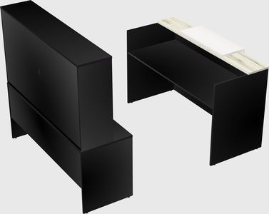 Modular reception desk