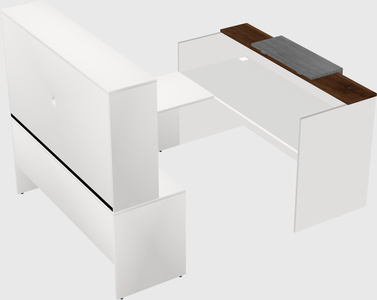 Modular reception desk