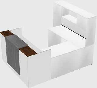 Modular reception desk