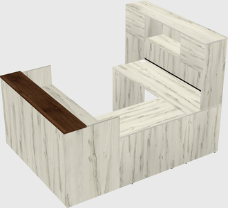 Modular reception desk