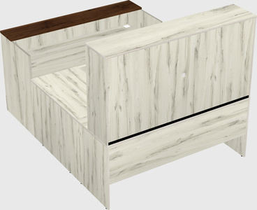 Modular reception desk