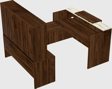 Modular reception desk