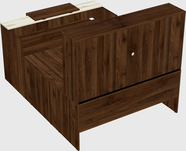 Modular reception desk