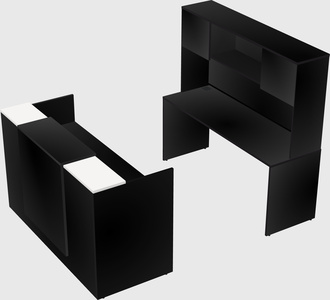 Modular reception desk