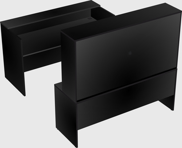 Modular reception desk