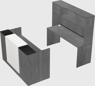Modular reception desk