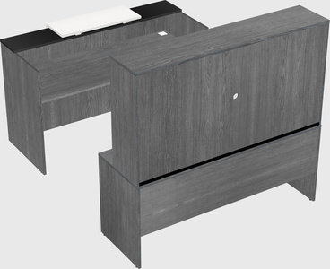Modular reception desk