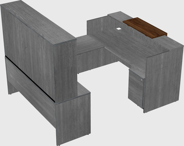 Modular reception desk