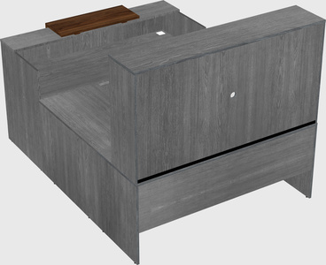 Modular reception desk