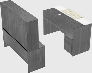 Modular reception desk
