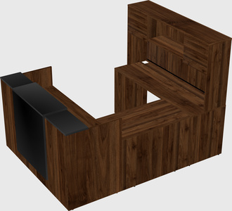 Modular reception desk