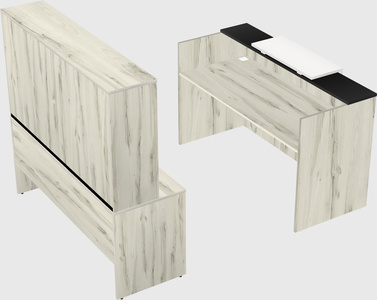 Modular reception desk