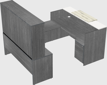 Modular reception desk