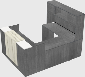 Modular reception desk
