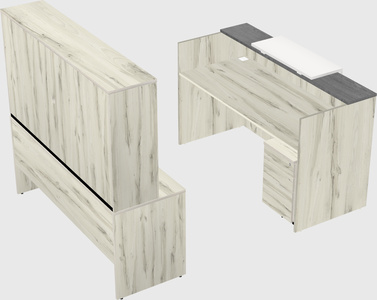 Modular reception desk