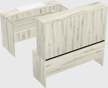 Modular reception desk