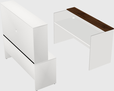 Modular reception desk