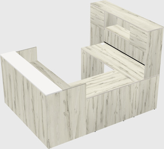 Modular reception desk