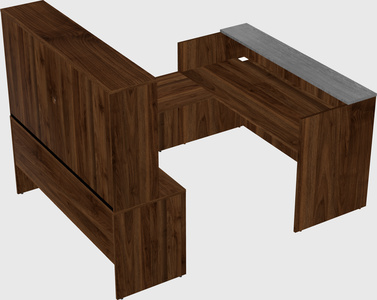 Modular reception desk
