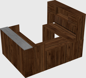 Modular reception desk