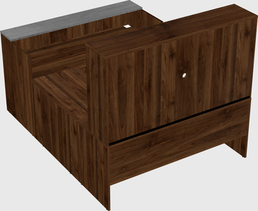 Modular reception desk