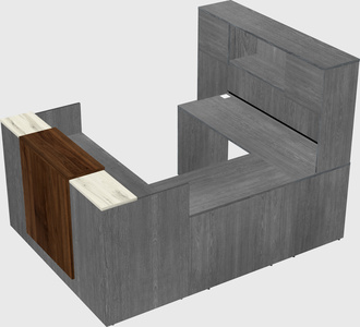 Modular reception desk