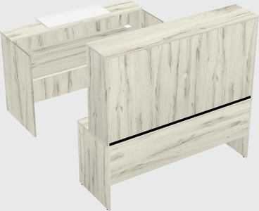 Modular reception desk