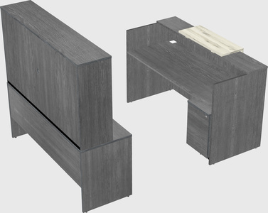 Modular reception desk