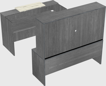 Modular reception desk