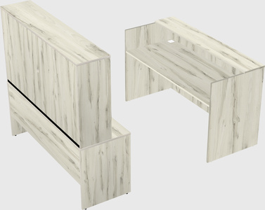 Modular reception desk