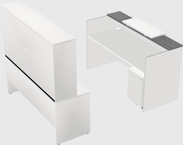 Modular reception desk