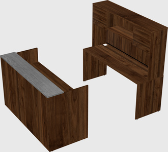 Modular reception desk