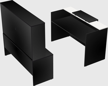 Modular reception desk