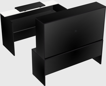 Modular reception desk
