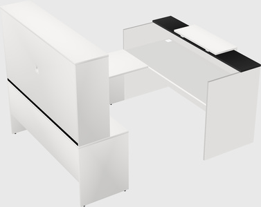 Modular reception desk